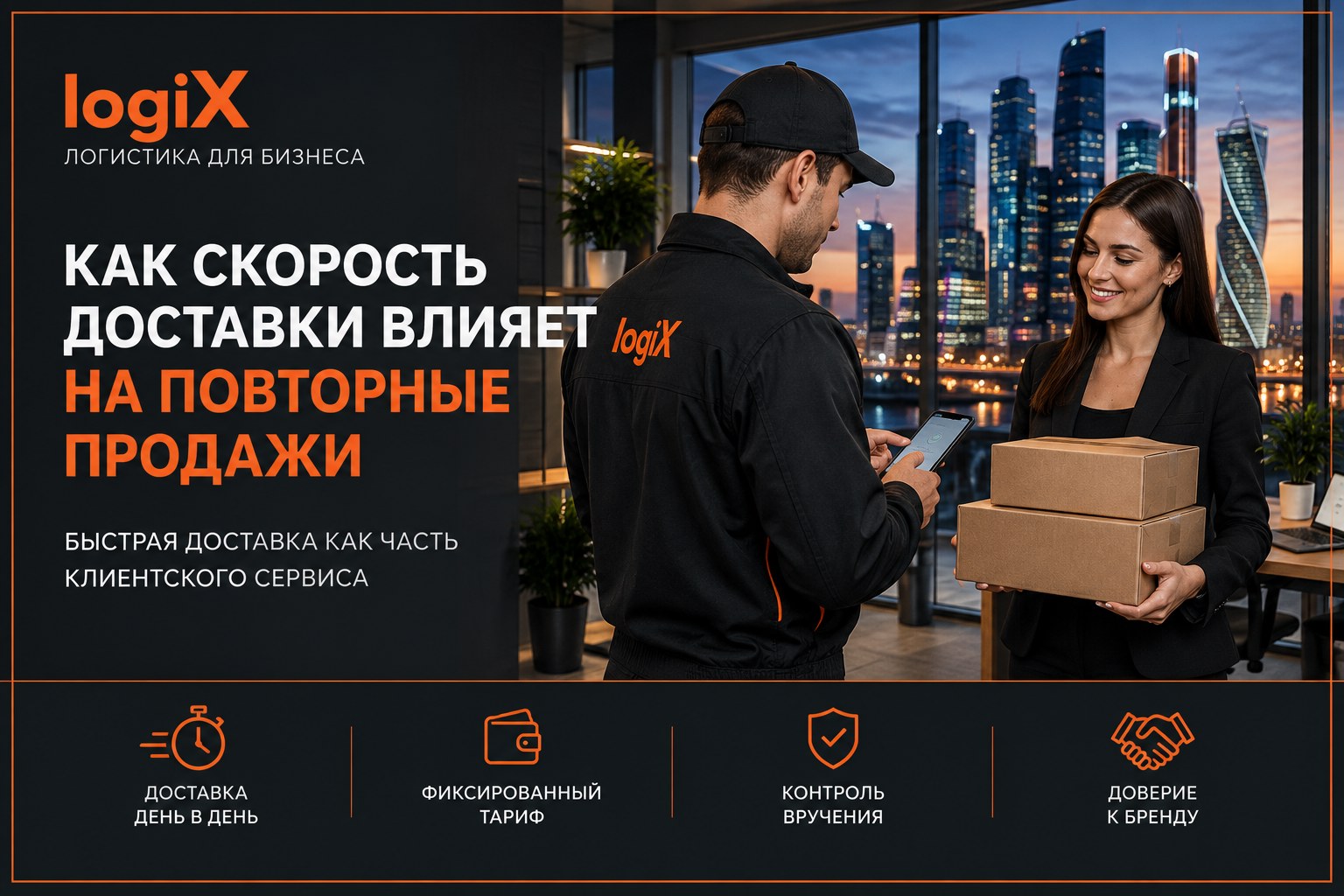 Как скорость доставки влияет на повторные продажи