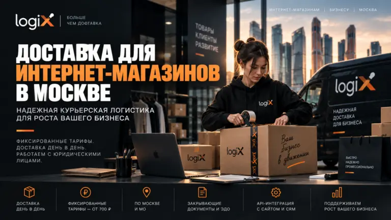 Доставка для интернет-магазинов в Москве