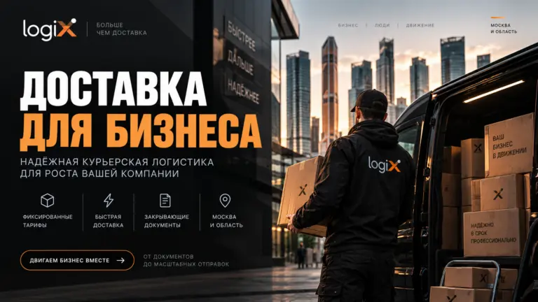 Курьерская доставка для юридических лиц
